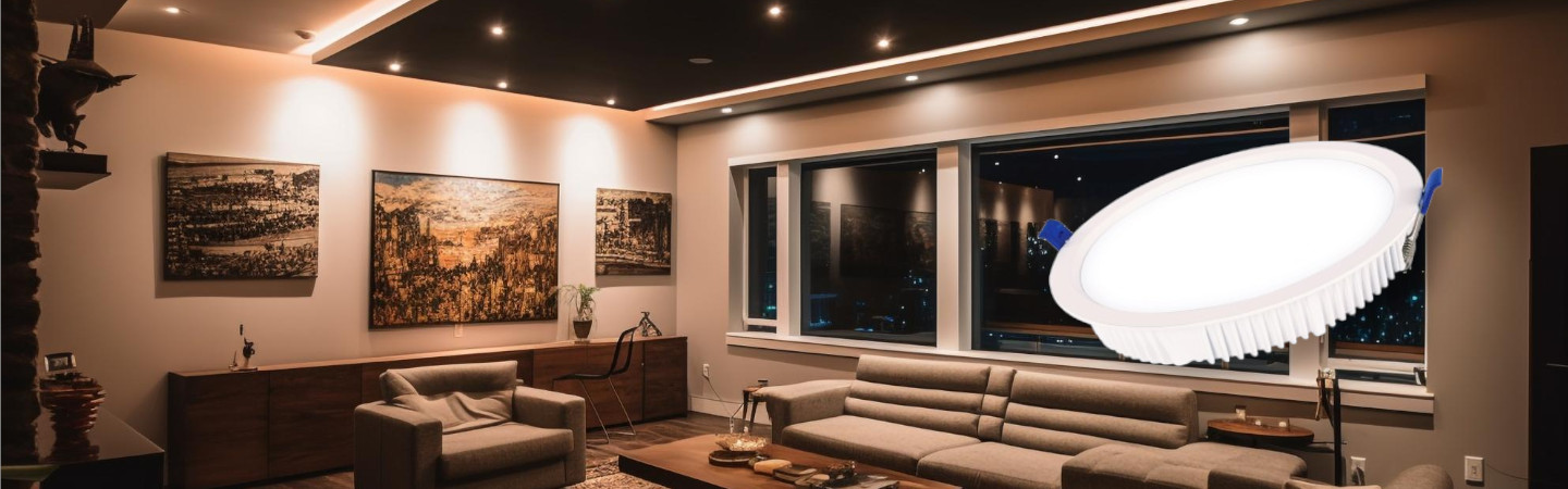 Ugradni okrugli LED panel