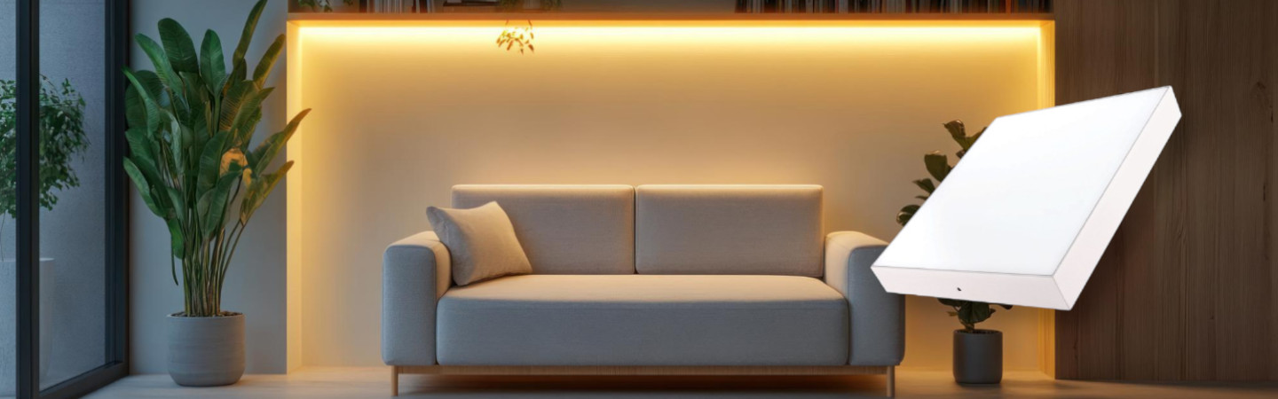 Kvadratni LED panel nadgradni