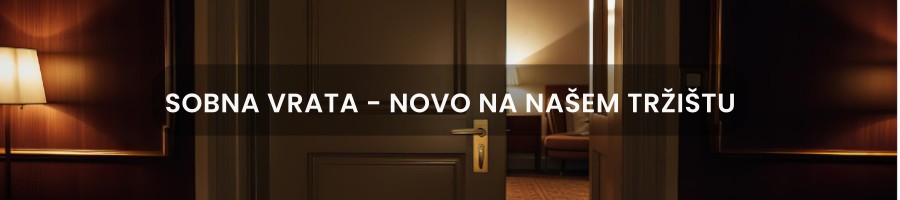 Ilustracija baner za sobna vrata