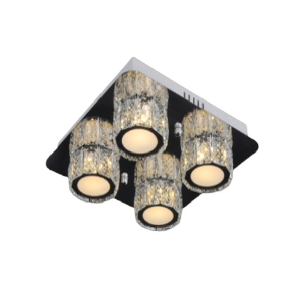 LED plafonska svetiljka sa četiri lustera